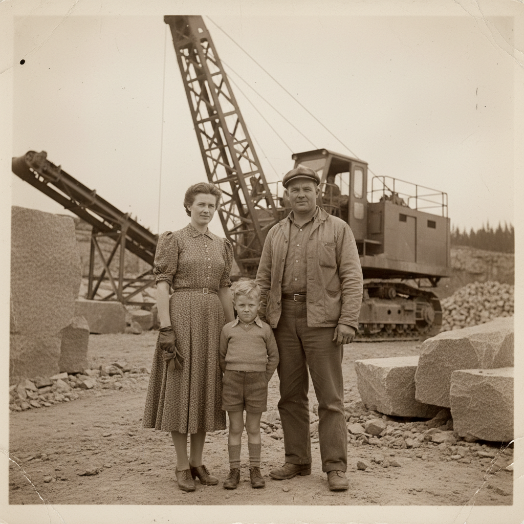 Winters family in the 1940s